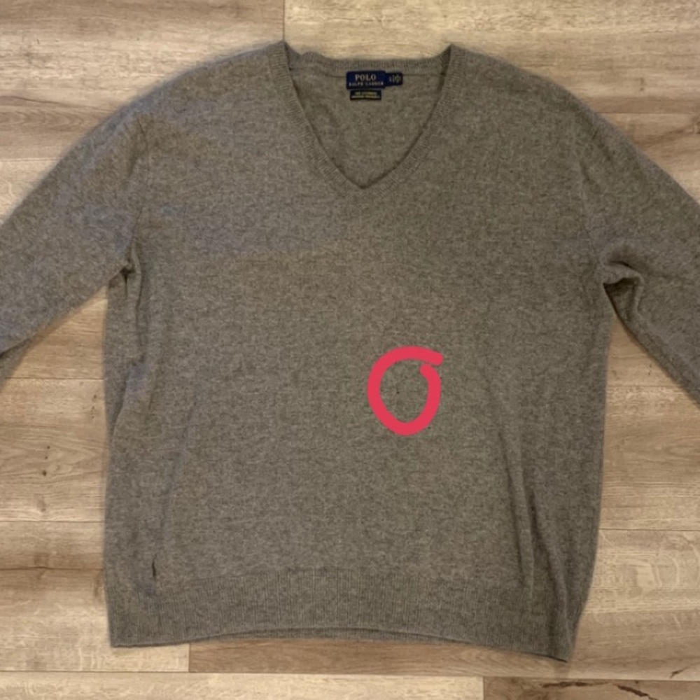 Polo Ralph Lauren 100% Cashmere Sweater, Size L - Picture 4 of 6